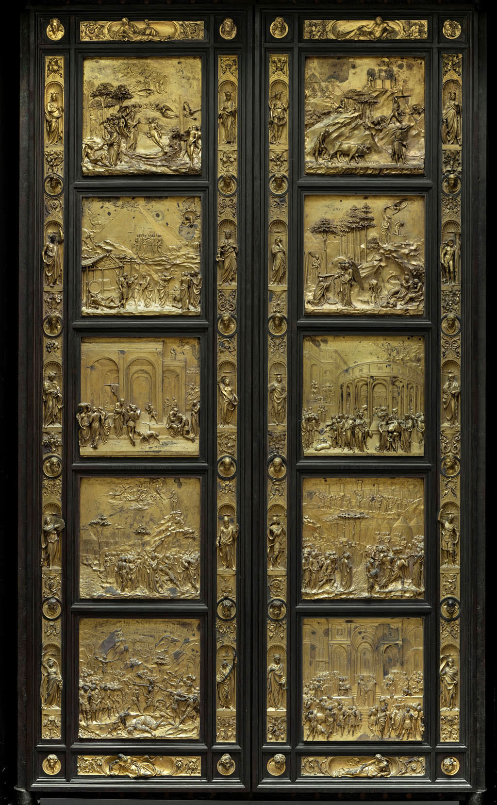 Gates of Paradise in Detail Lorenzo Ghiberti